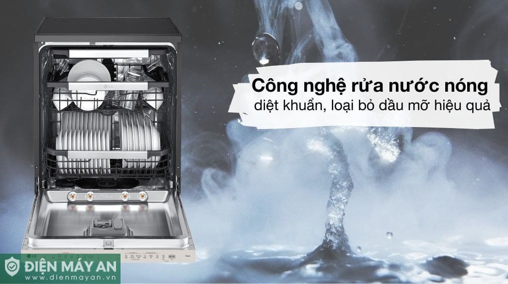 Máy rửa bát độc lập LG LDT14BGA3 (Be)